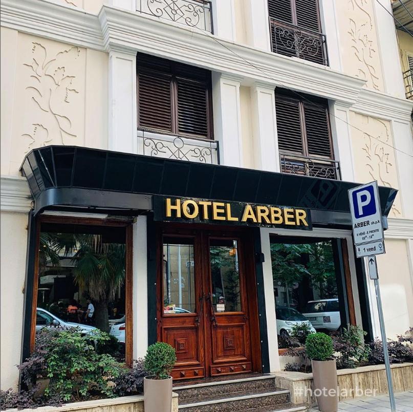 Arber Hotel Tirana Exteriör bild