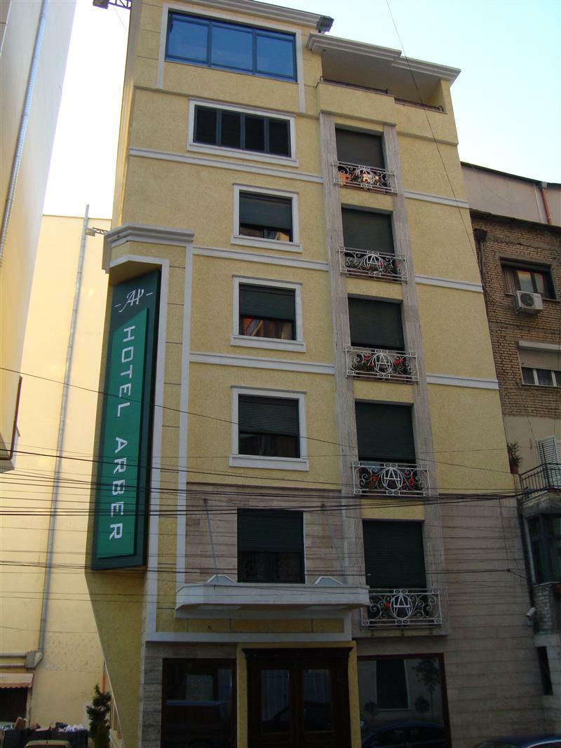 Arber Hotel Tirana Exteriör bild